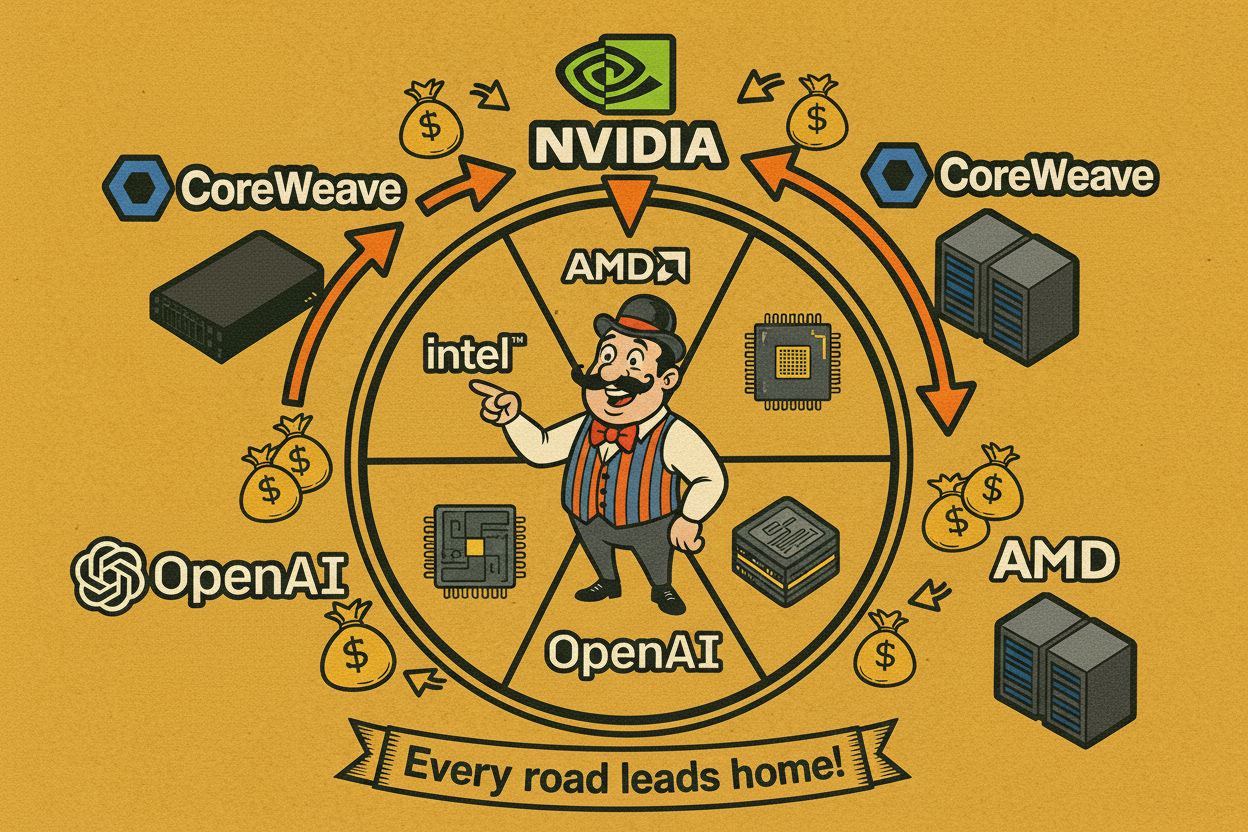 The AI economy keeps the chips, capital, and narratives circulating