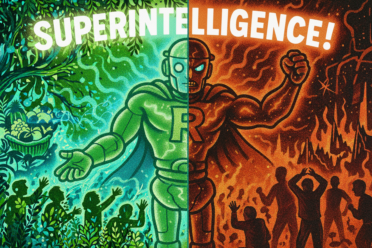 Two futures: collective safety or race-to-the-top acceleration