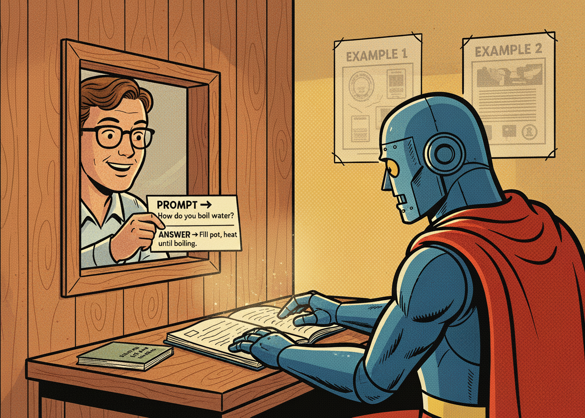 SFT is the moment we tell the ghost what role to play